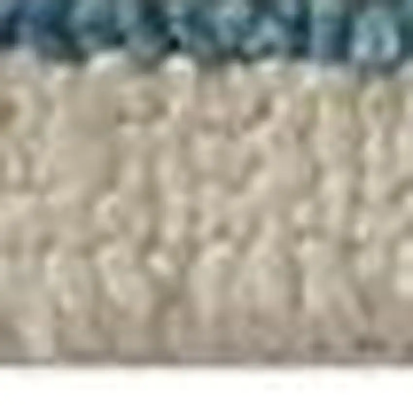Orange And Gray Wool Floral Hand Knotted Stain Resistant Area Rug Photo 5