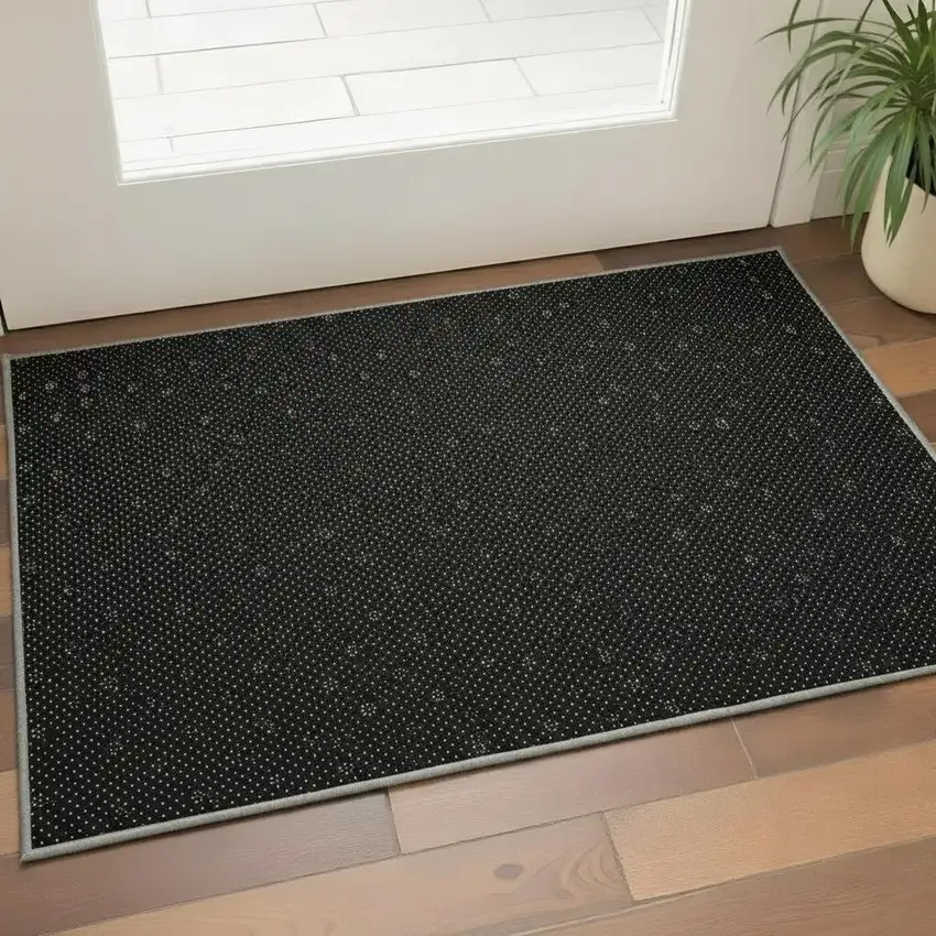 Orange And Ivory Abstract Geometric Washable Area Rug With UV Protection Photo 2