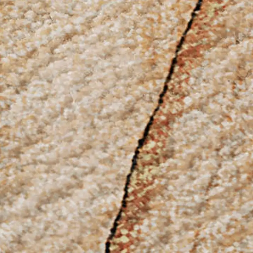 Orange And Ivory Abstract Washable Area Rug With UV Protection Photo 4