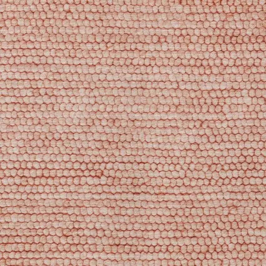 Orange And Salmon Striped Washable Indoor Outdoor Area Rug Photo 3