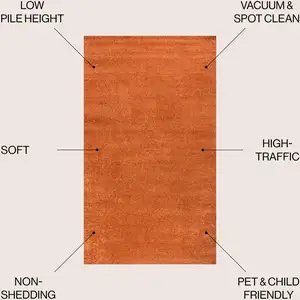 Photo of Orange Area Rug