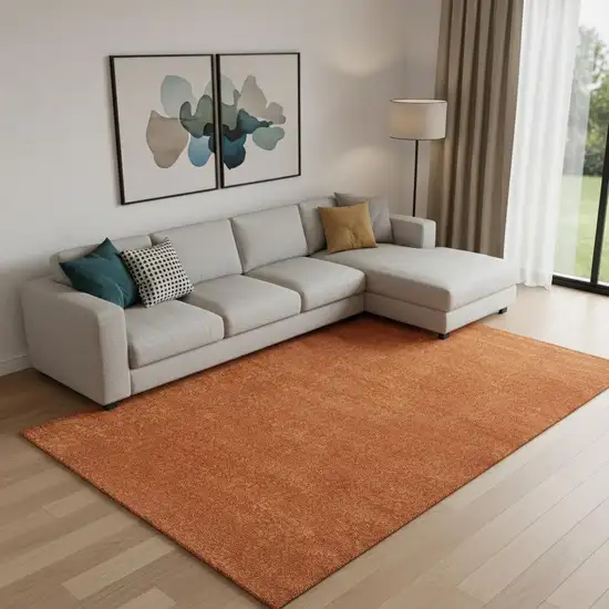 Orange Area Rug Photo 2
