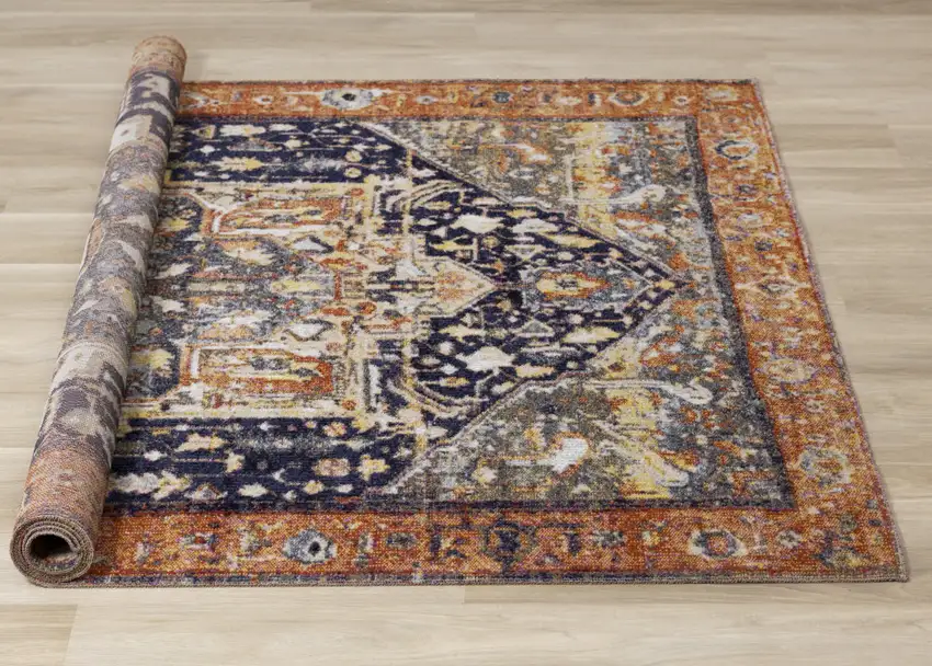 Orange Area Rug Photo 4