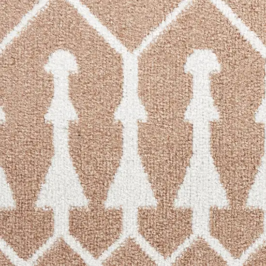 Orange Geometric Area Rug Photo 2