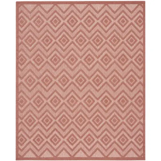 Orange Indoor Outdoor Area Rug Photo 2