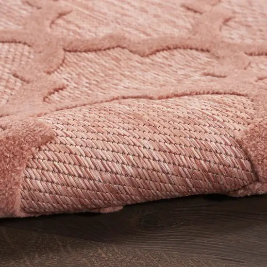 Orange Indoor Outdoor Area Rug Photo 8