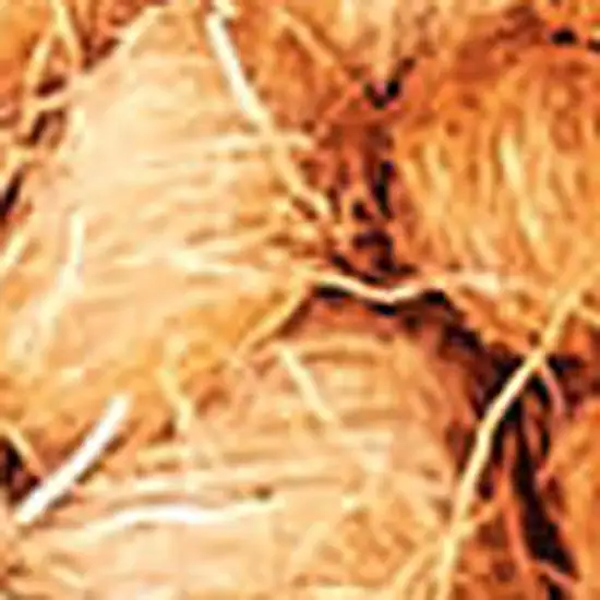 Orange Wool Shag Handmade Area Rug Photo 8