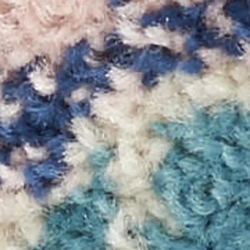 Orange and Red Tropical Floral Power Loom Area Rug Photo 3