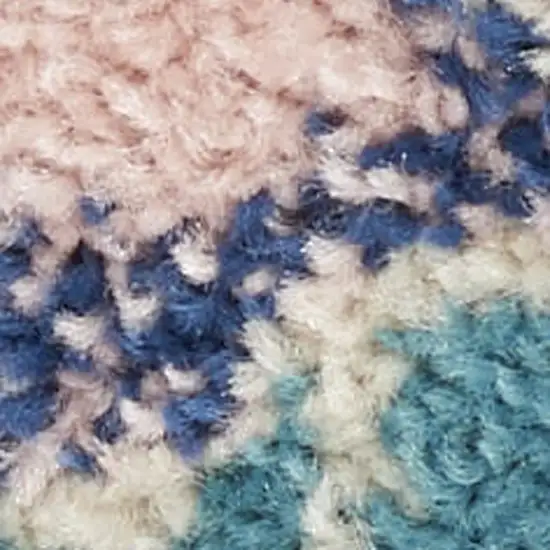 Orange and Red Tropical Floral Power Loom Area Rug Photo 4