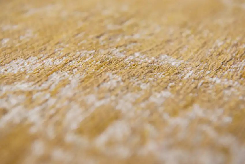 Orange and White Medallion Non Skid Area Rug Photo 8