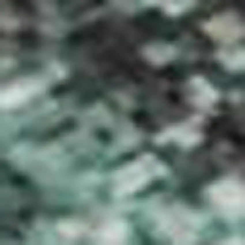 Pale Aqua And Burgundy Floral Washable Area Rug With UV Protection Photo 2