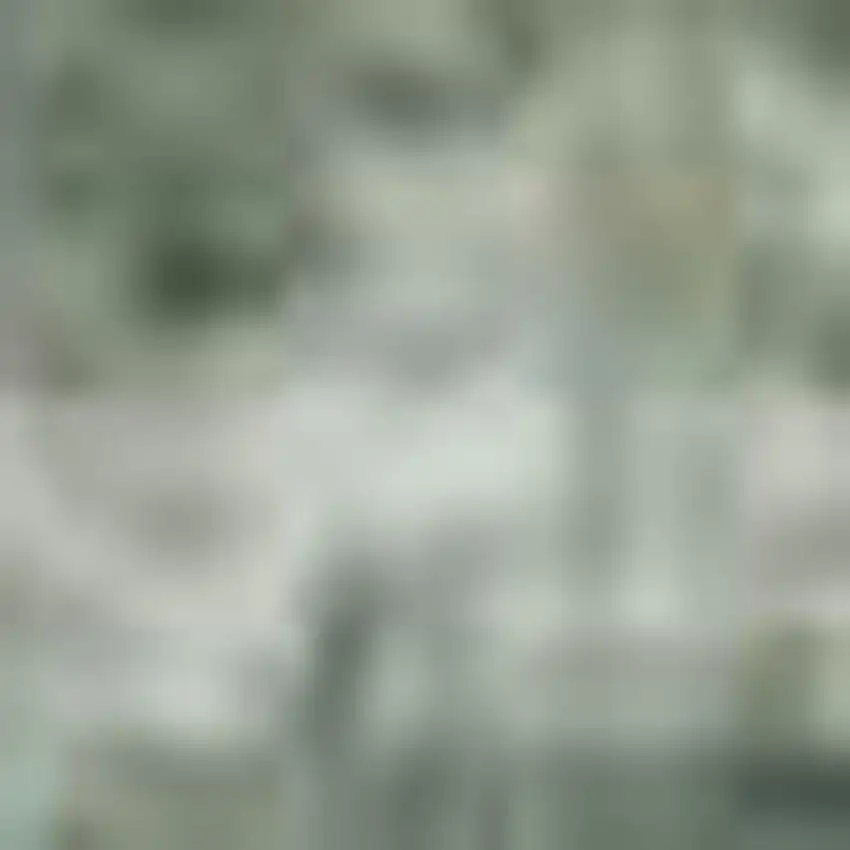 Pale Aqua Beige And Ivory Abstract Washable Area Rug With UV Protection Photo 1