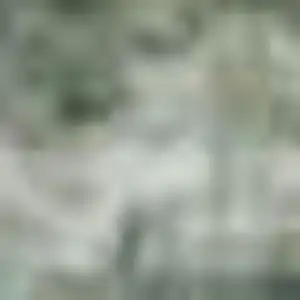 Photo of Pale Aqua Beige And Ivory Abstract Washable Area Rug With UV Protection