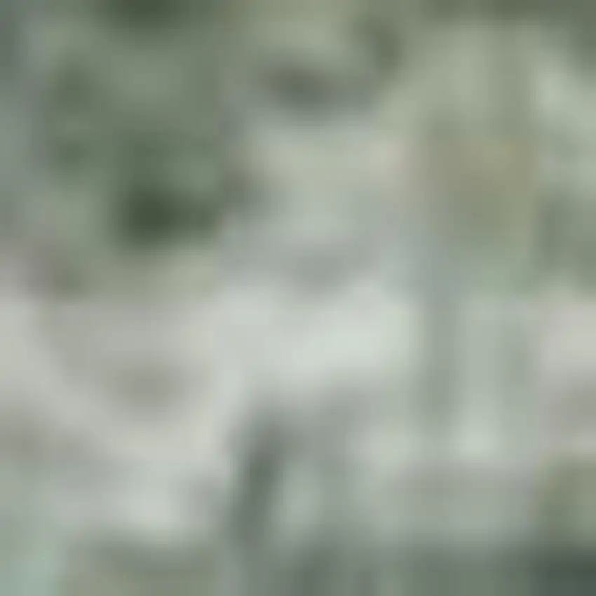 Pale Aqua Beige And Ivory Abstract Washable Area Rug With UV Protection Photo 1