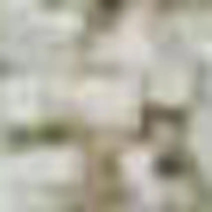 Pale Aqua Ivory And Teal Abstract Washable Area Rug With UV Protection Photo 1