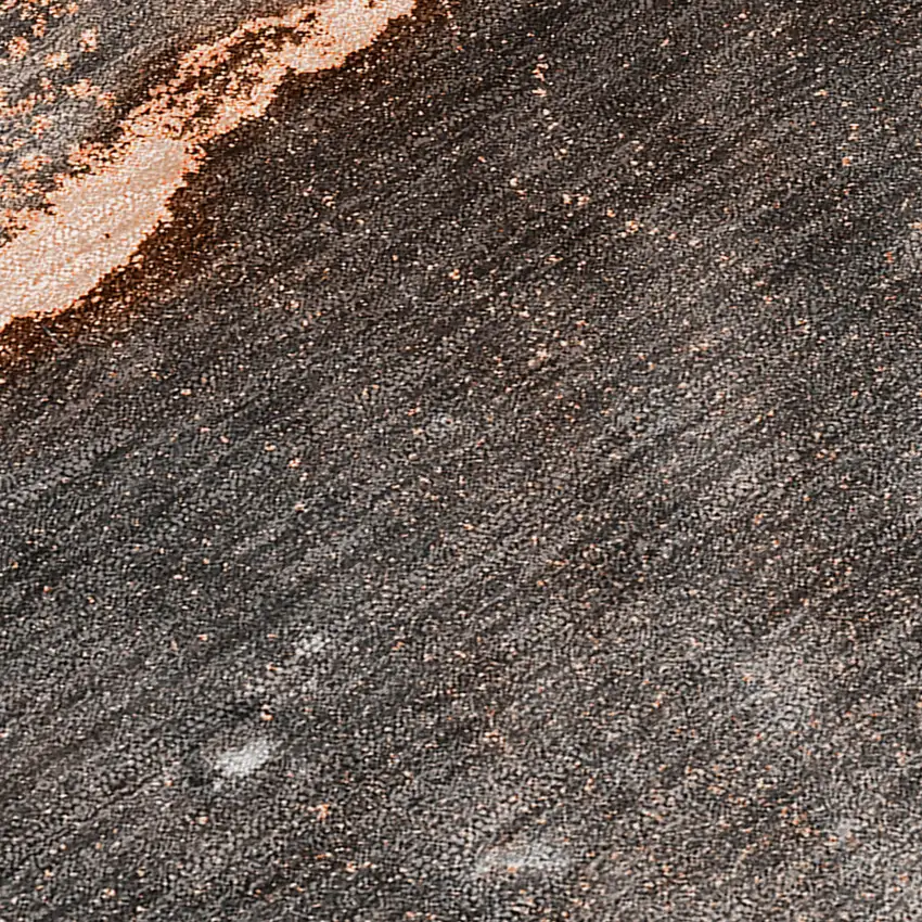 Peach Abstract Washable Indoor Outdoor Area Rug Photo 6