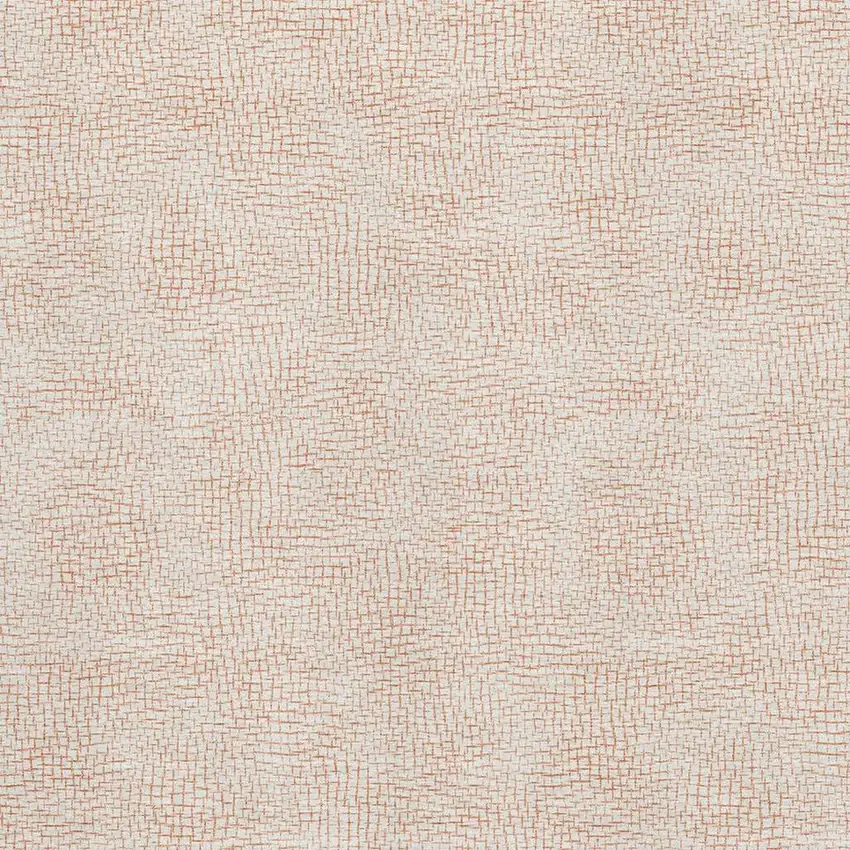 Peach And Ivory Geometric Washable Area Rug With UV Protection Photo 3