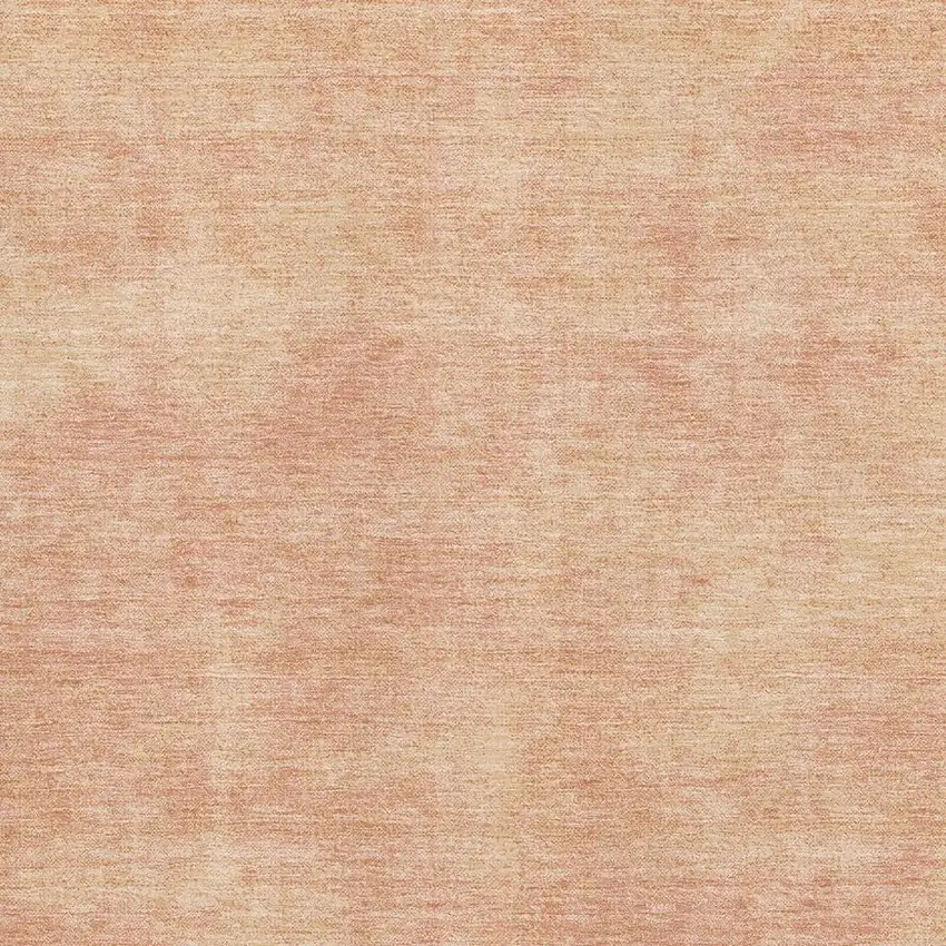 Peach And Salmon Abstract Washable Area Rug With UV Protection Photo 3