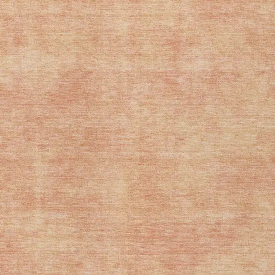 Peach Washable Indoor Outdoor Area Rug Photo 5