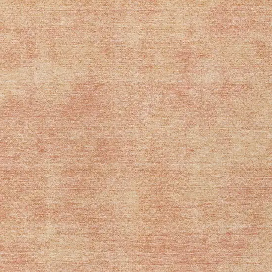 Peach Washable Indoor Outdoor Area Rug Photo 5