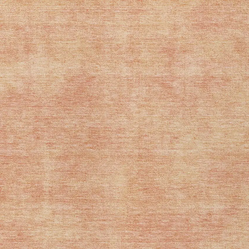 Peach Washable Indoor Outdoor Area Rug Photo 5