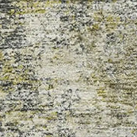 Pewter And Beige Abstract Washable Area Rug With UV Protection Photo 3