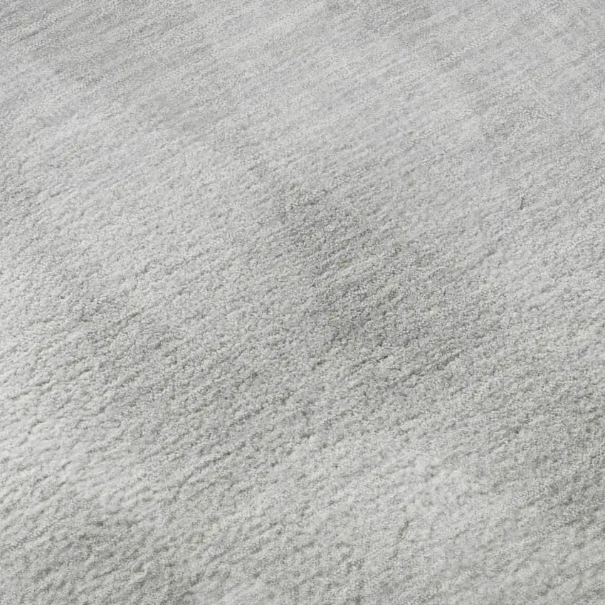 Pewter And Ivory Diamond Washable Area Rug With UV Protection Photo 8