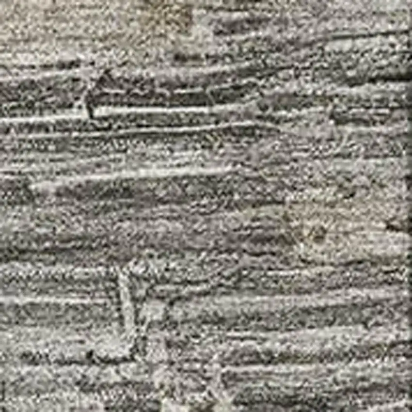 Pewter And Wheat Abstract Washable Area Rug With UV Protection Photo 2