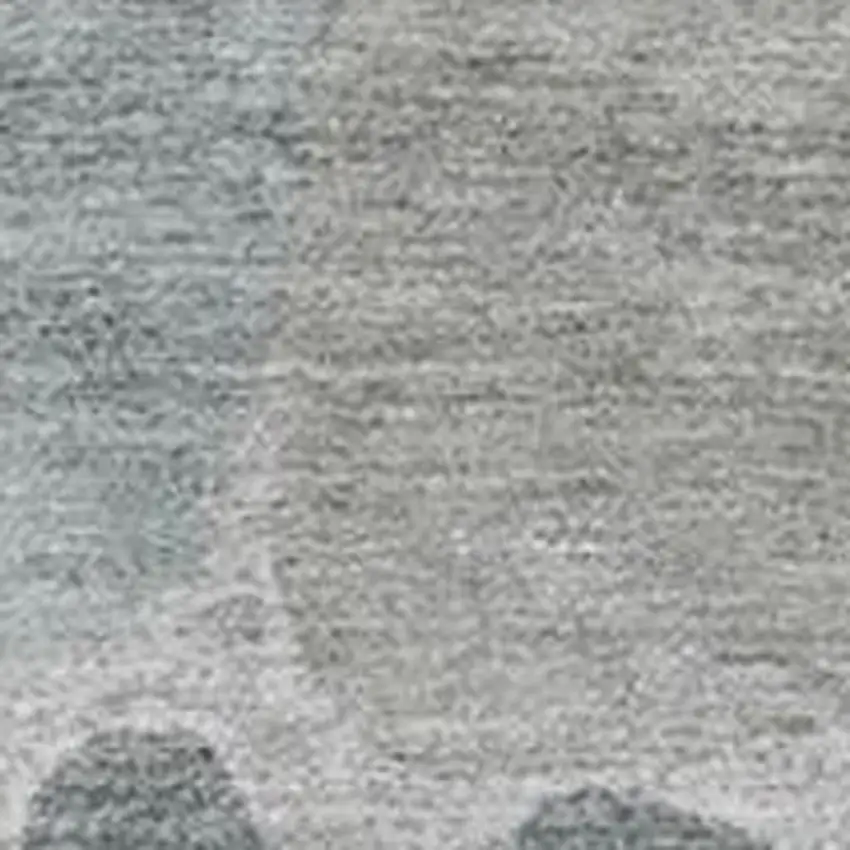 Pewter Beige And Ivory Geometric Washable Indoor Outdoor Area Rug Photo 3