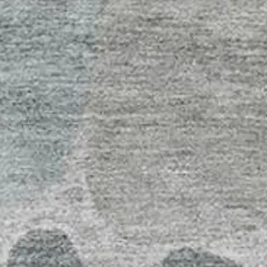 Pewter Beige And Ivory Geometric Washable Indoor Outdoor Area Rug Photo 3