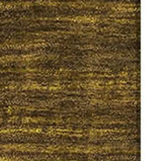 Pewter Gold And Brown Geometric Washable Area Rug With UV Protection Photo 2