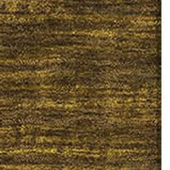 Pewter Gold And Brown Geometric Washable Area Rug With UV Protection Photo 2