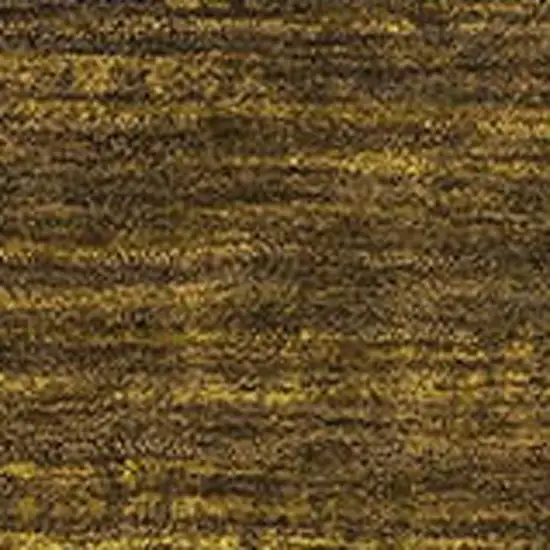 Pewter Gold And Brown Geometric Washable Area Rug With UV Protection Photo 2