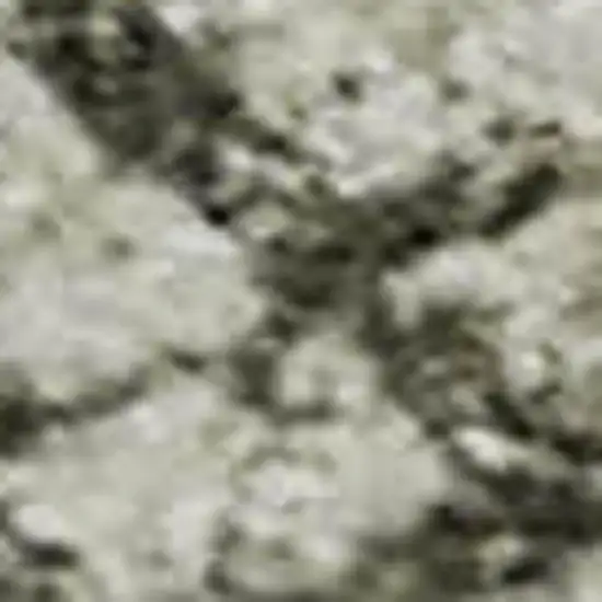 Pewter Gold And Ivory Abstract Washable Area Rug With UV Protection Photo 1