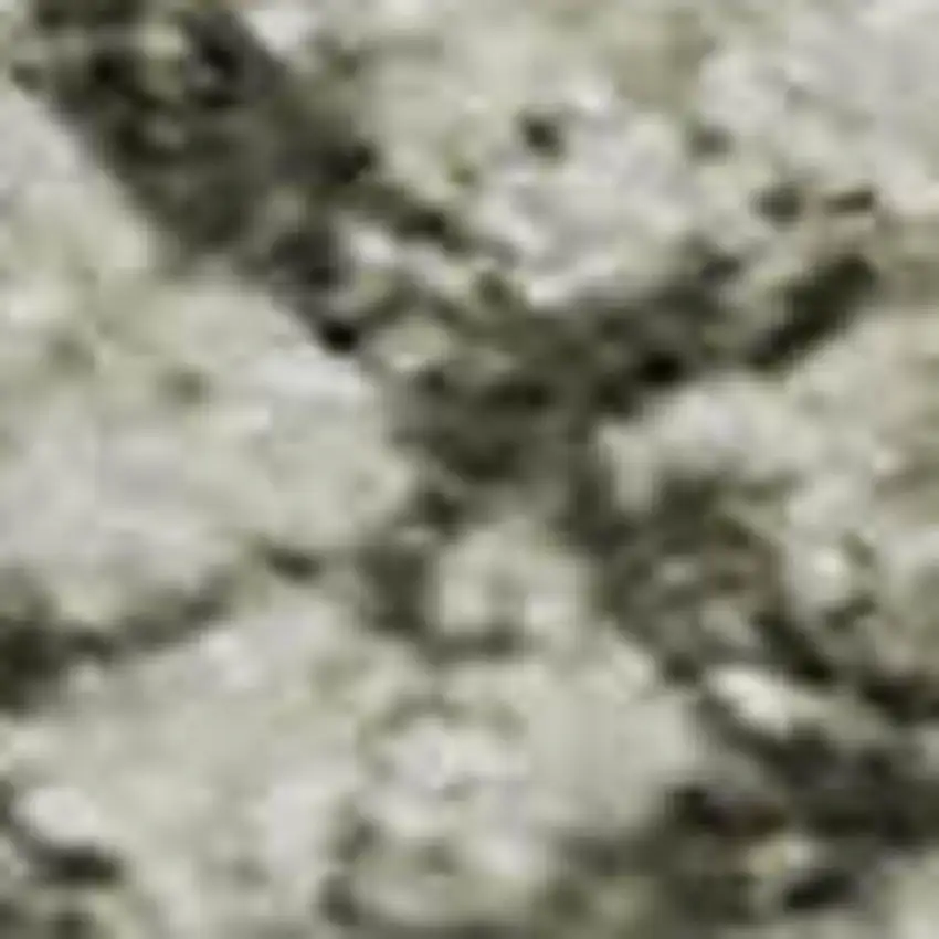 Pewter Gold And Ivory Abstract Washable Area Rug With UV Protection Photo 1