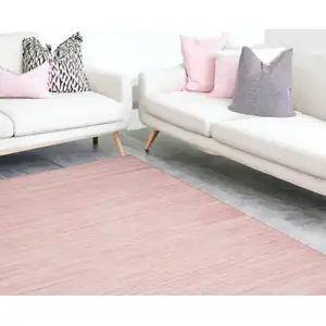 Photo of Pink Abstract Area Rug