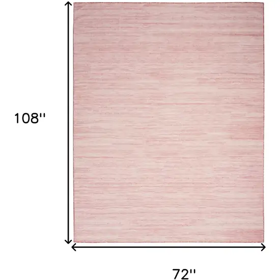 Pink Abstract Area Rug Photo 3