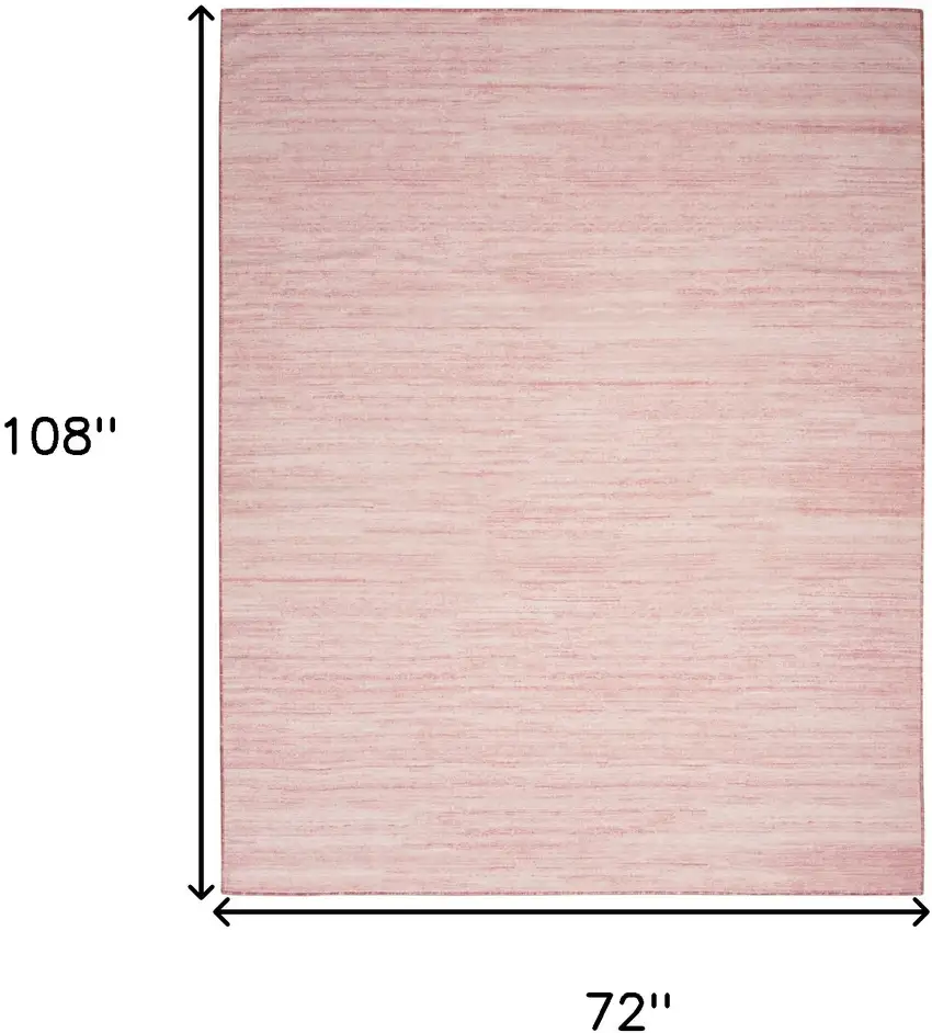 Pink Abstract Area Rug Photo 3