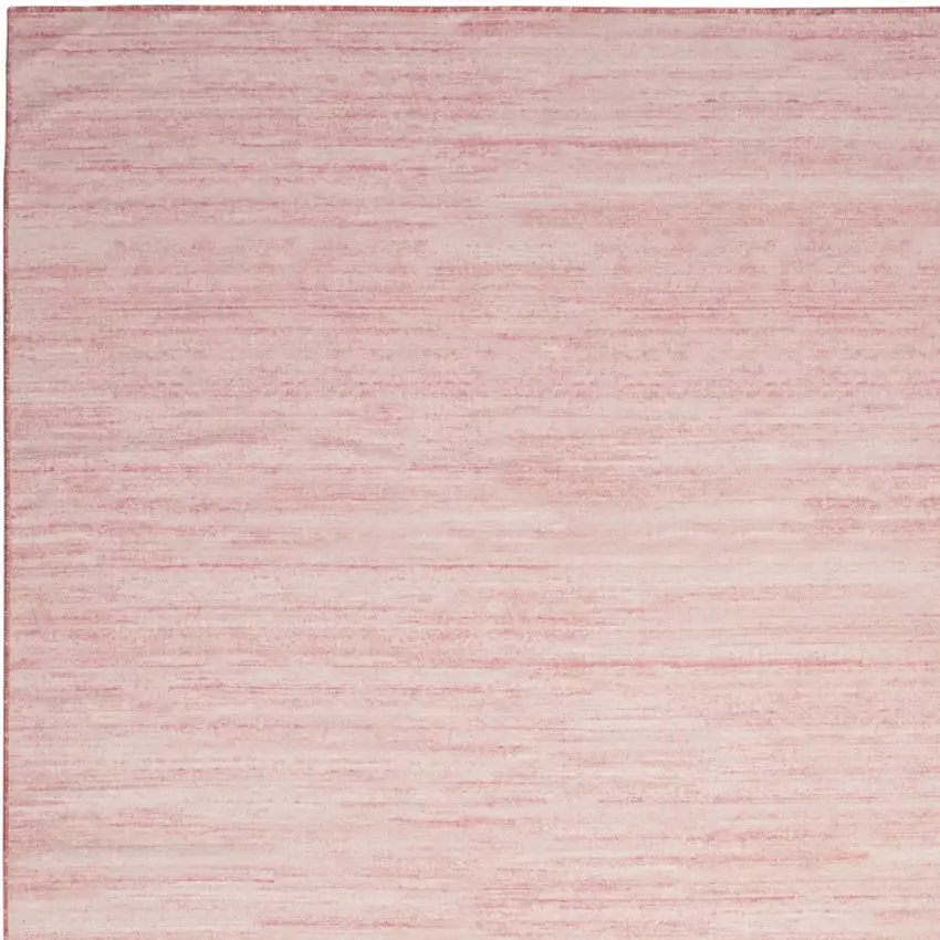 Pink Abstract Washable Area Rug Photo 4