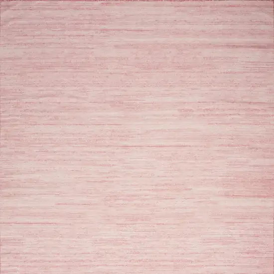 Pink Abstract Washable Area Rug Photo 5
