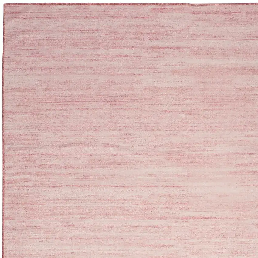 Pink Abstract Washable Area Rug Photo 4