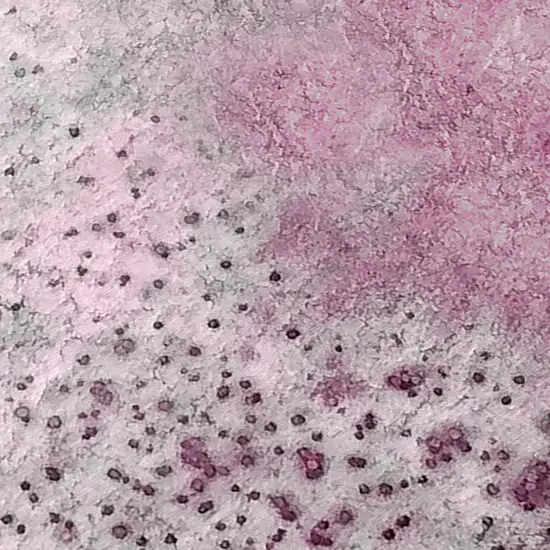 Pink Abstract Washable Non Skid Indoor Outdoor Area Rug Photo 8