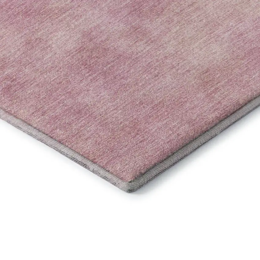 Pink And Blush Abstract Washable Area Rug With UV Protection Photo 6