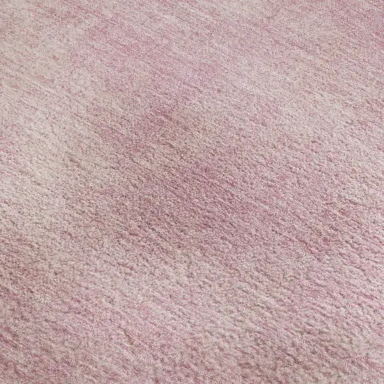 Pink And Blush Abstract Washable Area Rug With UV Protection Photo 3