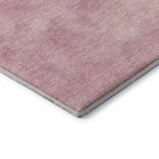 Pink And Blush Abstract Washable Area Rug With UV Protection Photo 8