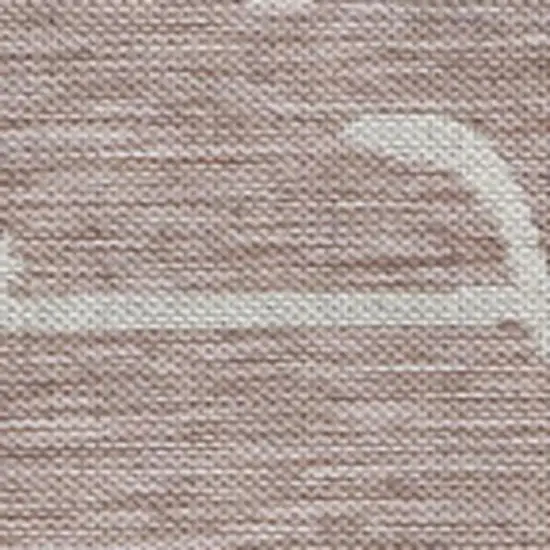 Pink And Cream Animal Print Indoor Outdoor Area Rug Photo 2