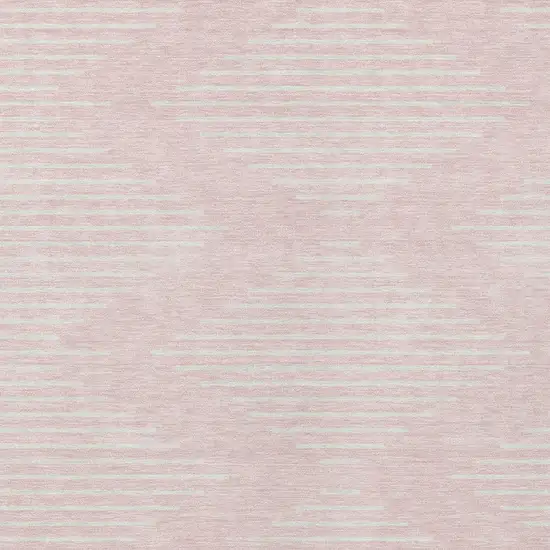 Pink And Gray Geometric Washable Indoor Outdoor Area Rug Photo 5
