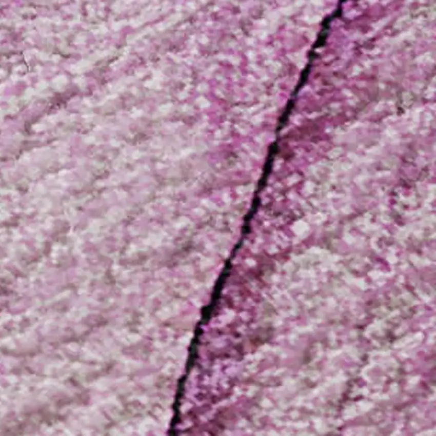 Pink And Ivory Abstract Washable Area Rug With UV Protection Photo 4