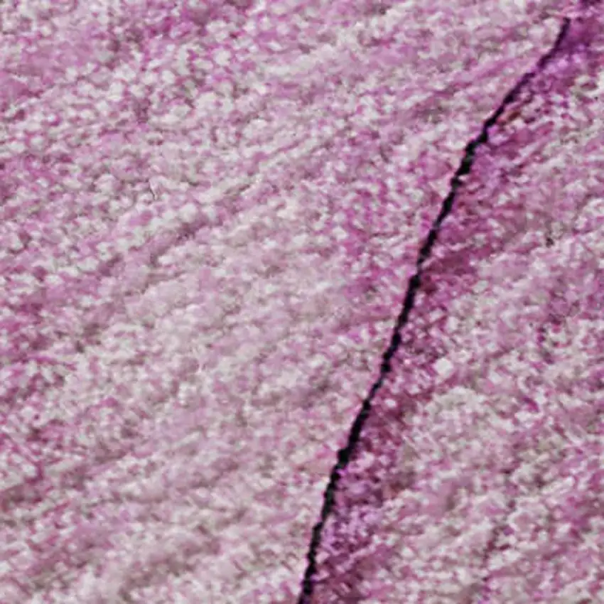 Pink And Ivory Abstract Washable Area Rug With UV Protection Photo 4