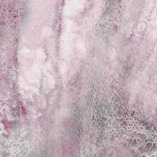 Pink And Ivory Abstract Washable Area Rug With UV Protection Photo 8